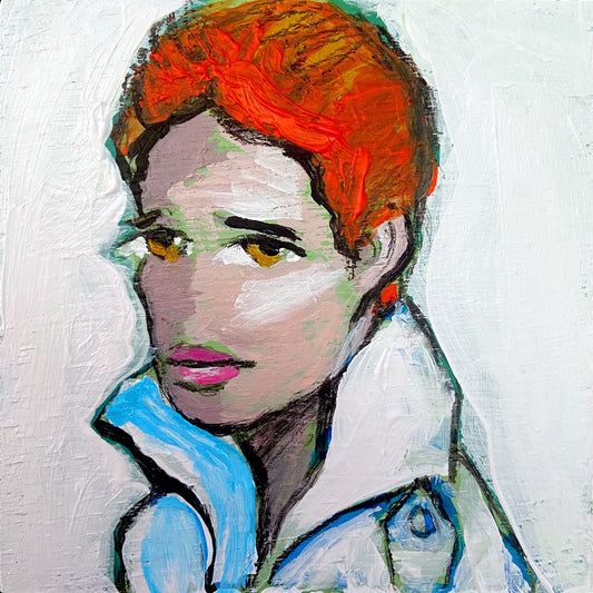 Gabardina Blanca