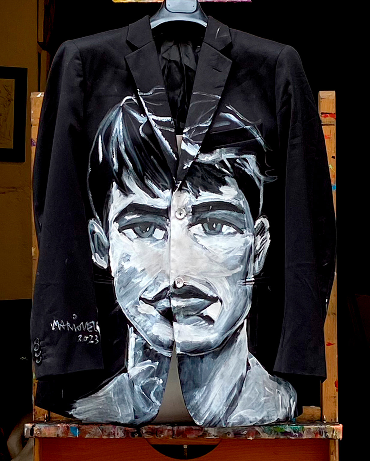 Rostro en Chaqueta