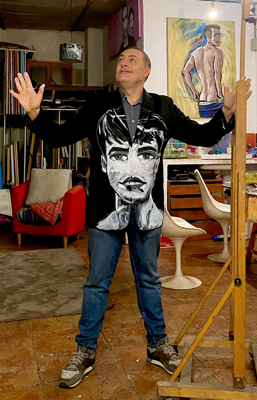 Rostro en Chaqueta