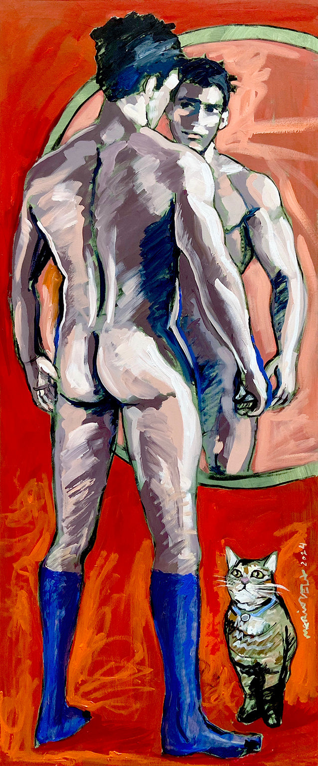 Espejo y gato IV