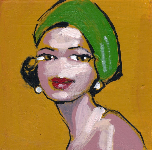 Sofisticada Gorro Verde