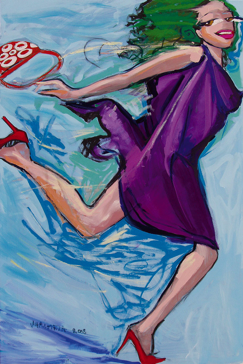 Corriendo a zancadas grandes