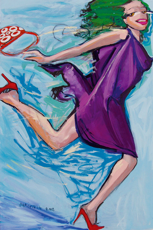 Corriendo a zancadas grandes